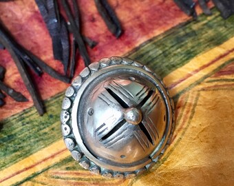 Large Berber Silver Ring, Inner Diameter 2.1 cm / US size 11 1/2