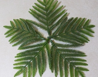 Fairy Garden Miniature ferns: artificial sprays of feathery ferns
