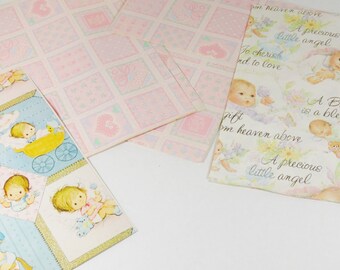 Variety Pack - Vintage Baby Gift Wrap