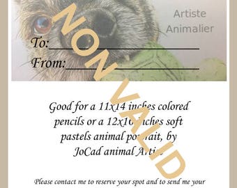 Gift certificate - Large artwork