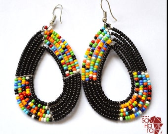 African Earrings – Ethnic Earrings – Women’s Earrings – Boho Earrings –African Jewelry – Tribal Earrings – Gift for Women