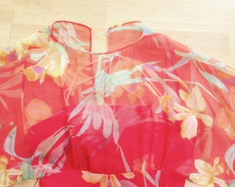 Floral Vintage Dress by Shannon Rodgers for Jerry Silverman