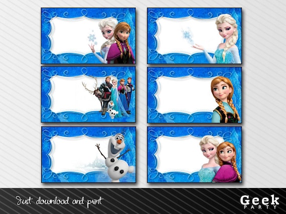Selective image in frozen printable labels Accomplished image with regard to frozen printable labels