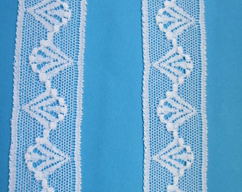 7/8" French Maline Lace Insertion