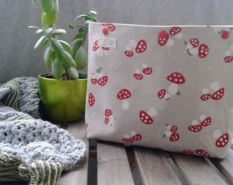 Large project bag, knitted bag, knitting bag