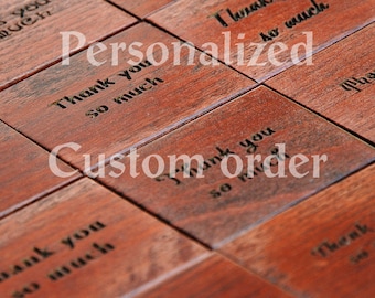 Personalized Text Custom Order 1 to 30 Characters Name