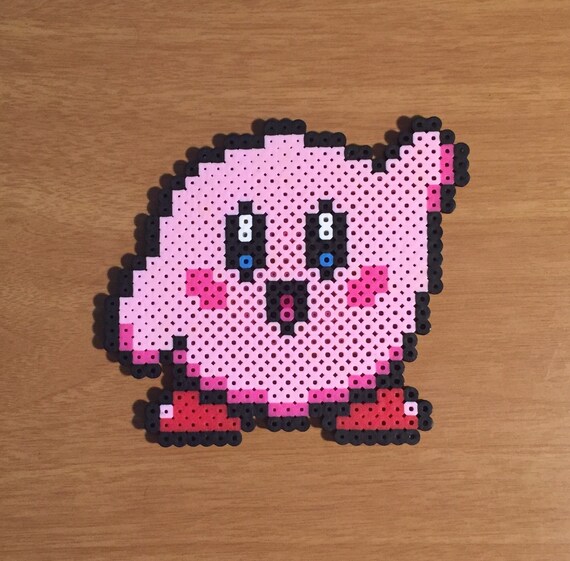 nintendo bead hama collection Kirby Pixel Bead de Perler Personnage Ringard