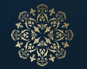 Mandala Wall Stencil ST38