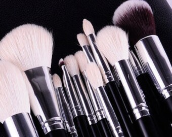 15pcs makeup brush set with puoch Vkcosmetics