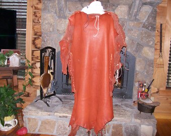 Deerskin Leather Dress