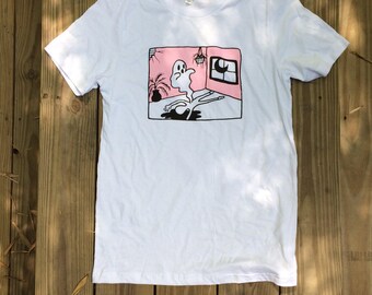 Haunt Yourself screen printed tee