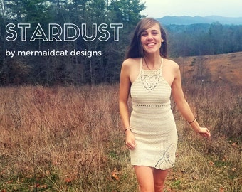 Crochet dress pattern - Stardust