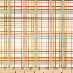 76055 - 1/2 yard of Valori Wells Bridgette Lane - Plaid in Honey Tea