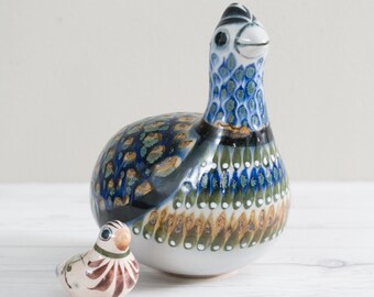 Vintage Mexican Tonala Bird Set