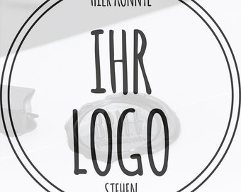 Siegelstempel 25mm Durchmesser mit eigenem Logo