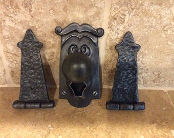 Disney Alice in Wonderland Doorknob and Hinges " Non-Working"