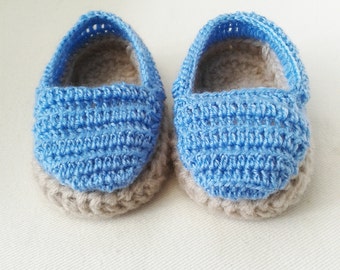 9-12 months baby boy espadrilles, baby shoes, baby boy gift, baby espadrilles, baby booties, baby sandals, unique baby gift, baby boots