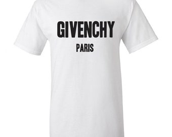 Givenchy Paris T shirt Givenchy Paris Design Unisex Soft Material