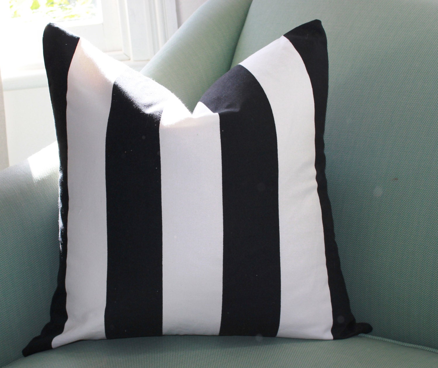Stripped Cushion Pillow Cover 20 Inch