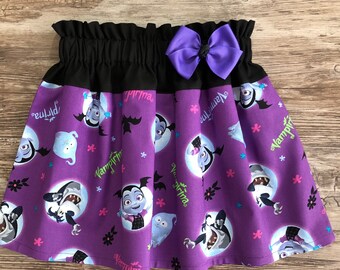 Vampirina Skirt, Skirt With Vampirina, Vampire Girl Skirt