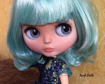 Custom Blythe Doll, OOAK Artdoll "Suok" by LarisaKS, Suok-Dolls