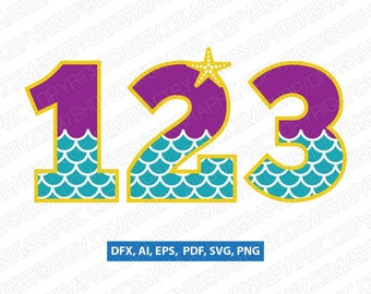 Free Free 103 Mermaid 1St Birthday Svg Free SVG PNG EPS DXF File