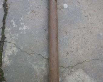 antique / 1940s / Tire Pump / Mechanical Pump / Bicykle Tire Pump / Iron Tire Pump / in well working order