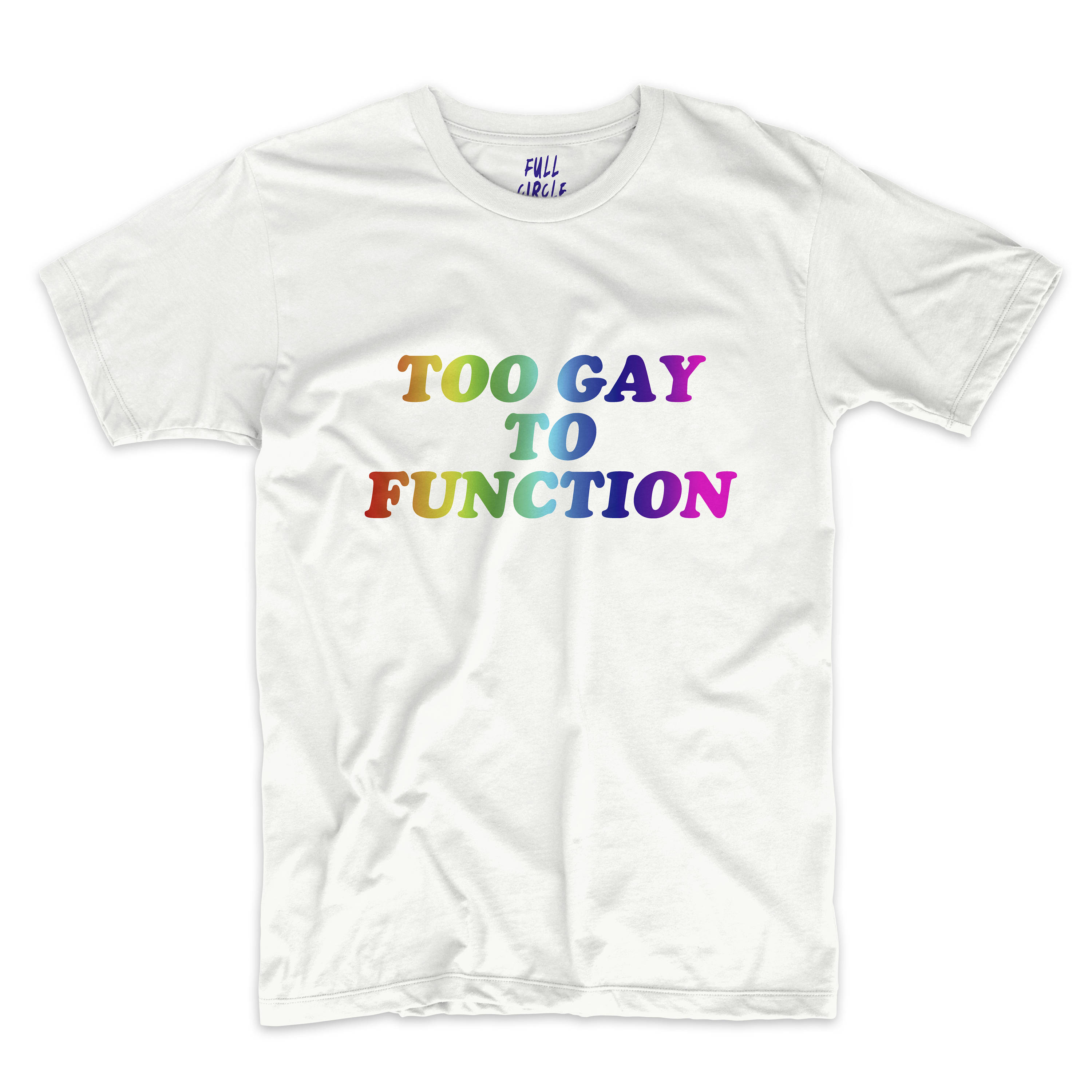 Too Gay To Function Mean Girls Quote UNISEX T Shirt Gay