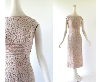 50s Lace Dress | Interlude | 1950s Dress | XS