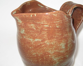 Hand Thrown Pottery Pitcher