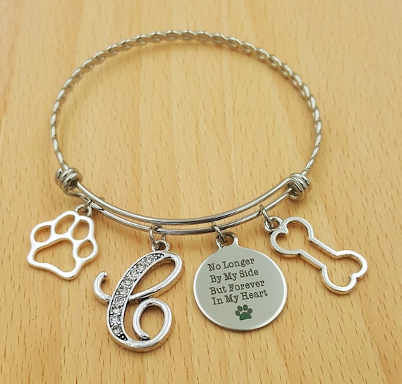 Pet Memorial Bracelet Loss of Dog Bracelet Loss of Pet Bracelet Loss of Cat Loss of Pet Gift Loss of Family Pet Gift Pet Remembrance Jewelry