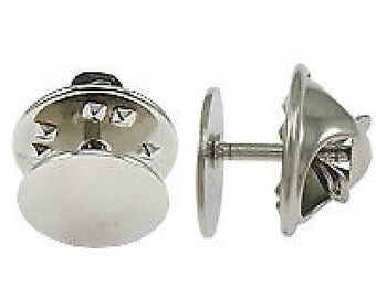 free shipping in UK - 50 Tie Tacks Butterfly pinch back Pins Clutch Back Lapel Scatter Pin