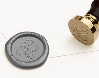 Ampersand Wax Seal Stamp, Ampersand Wax Stamp, Ampersand Wax Seal, Save the Date Wax Seal, Wedding Invitations, Wedding Stamp (WWEDD115)