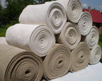 Hemp Fabric Handmade 100% organic vegan