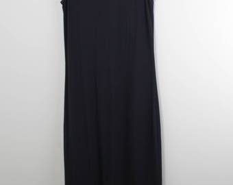 Morticia Adams Sheer Black Maxi Dress