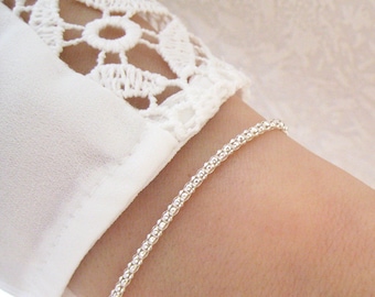 Bracelet fine plated Silver 925/1000