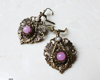Earrings - Pink Dot