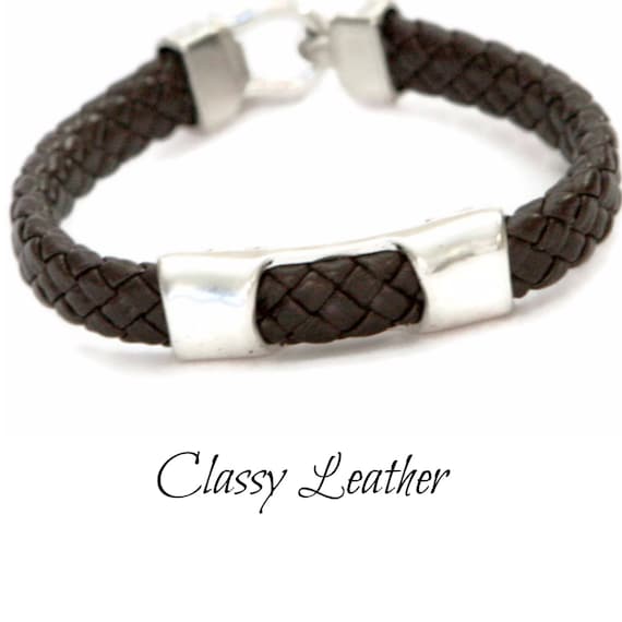Men bracelet, leather men bracelet, Men's leather bracelet, men gift, gift for men, gift for him, men jewelry, men accessory, dad gift