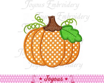 Instant Download Thanksgiving Pumpkin Applique Embroidery Design NO:1544