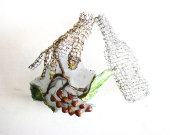 Rosh Hashana Gift / Metal Wall decor sculpture OOAK