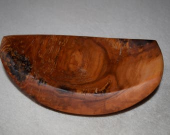 Apple Wood Bowl / Dish, Hand Made, Reclaimed