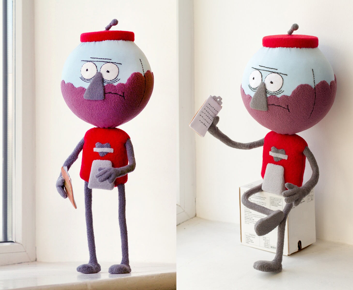 Regular Show Inspired Benson Dunwoody Fan Art handmade