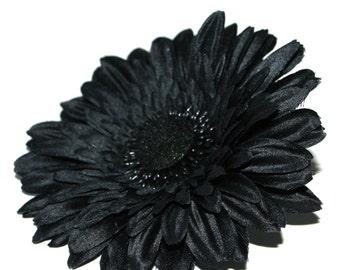 Black Daisy - Arificial Flowers, Silk flowers, Flower Head