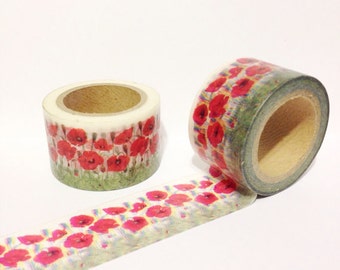 Flower Washi Tape (30mm X 10M)