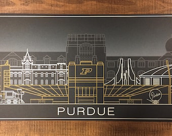 Purdue Boilermakers Poster