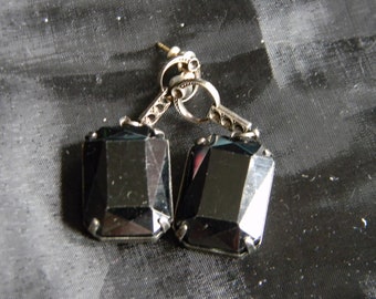 Steve Sasco Jet Earrings