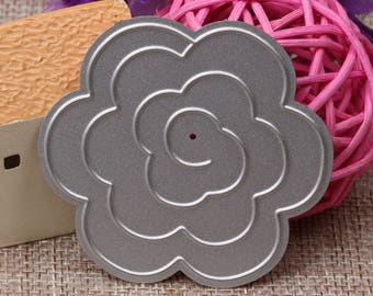 DIY Rose Flower Metal Cutting Dies Stencils Embossing Card Scrapbooking Album Decoration Craft Die Cutting Template