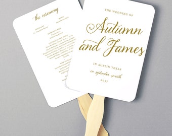 Diy Wedding Program Etsy