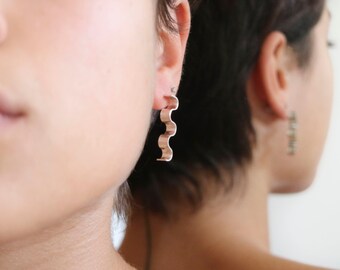 Earrings ' Ondine VOL. III ' vers. Silver
