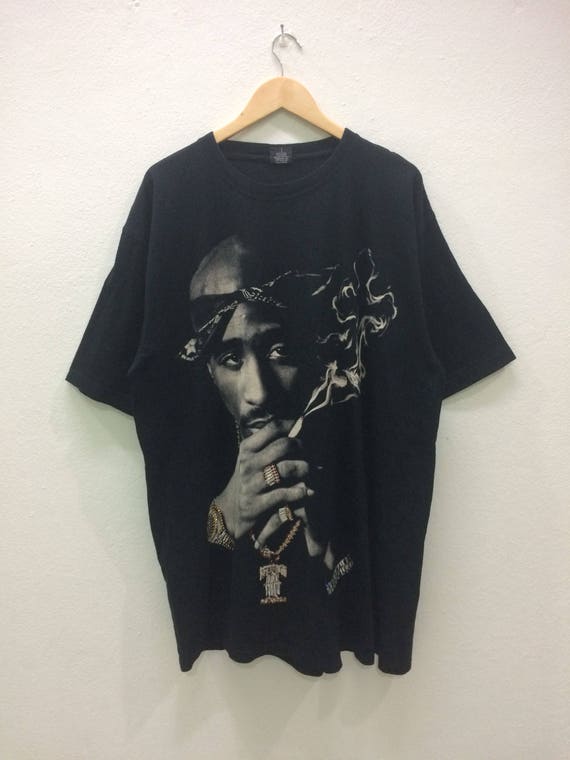 RARE Tupac Shakur 2Pac Rapper Hip Hop T-shirts Music